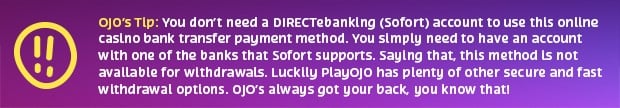 directbanking tip