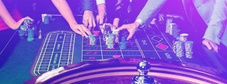 Roulette etiquette in a casino