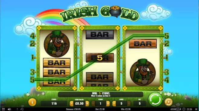 Irish Gold Slot screenshot
