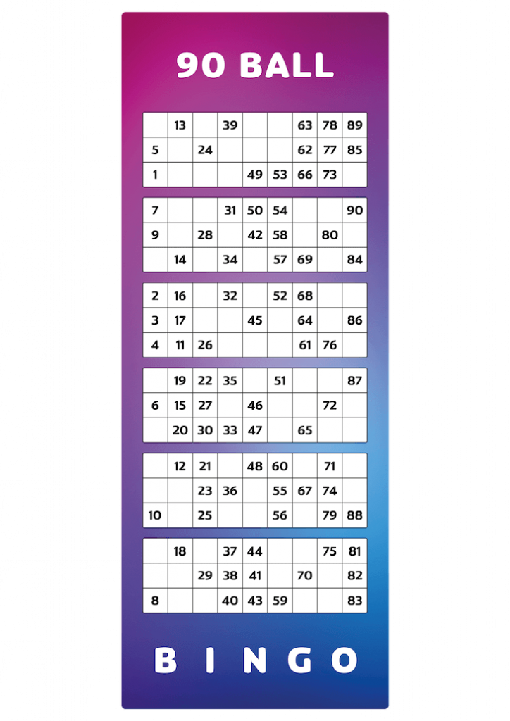 Play Bingo Our Printable Bingo Cards | PlayOJO Blog