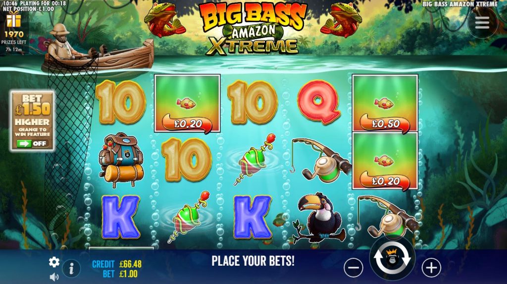 Big Bass Amazon Xtreme slot game