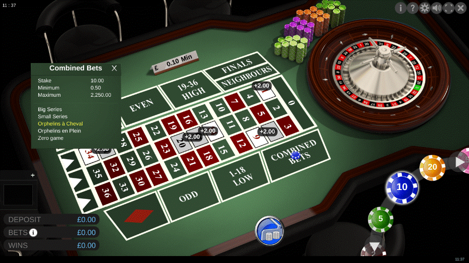 Roulette Sectors - Learn To Play Roulette Sections Bets