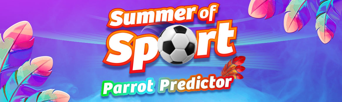 Our Summer of Sport and Parrot Predictor logo