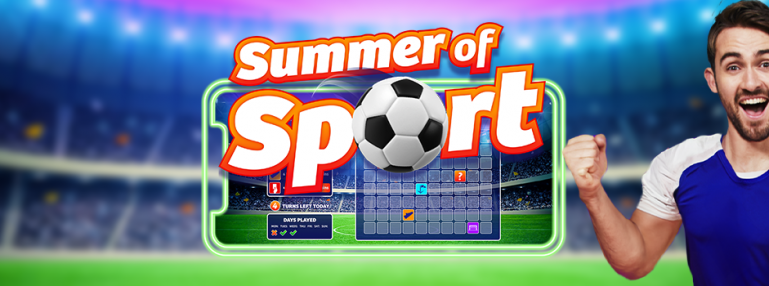£35,000 to be won in Summer of Sport, our free daily game!