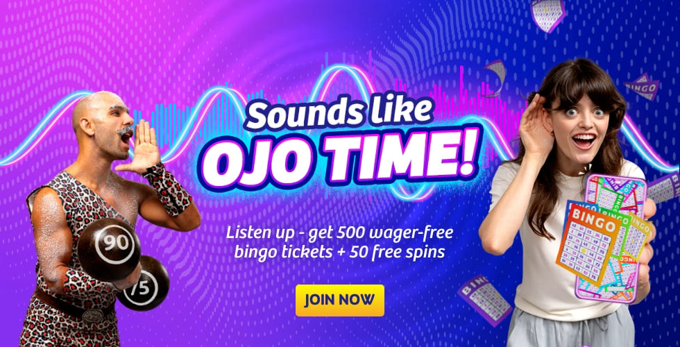 Get 50 Free Bingo Tickets & 10 Free Spins