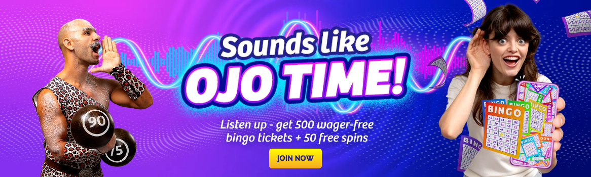 Get 50 Free Bingo Tickets & 10 Free Spins